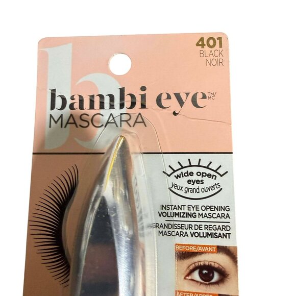 L'Oreal Paris Bambi Eye Lasting Volume Lengthening and Curling Mascara 0.28 fl o - Picture 3 of 7
